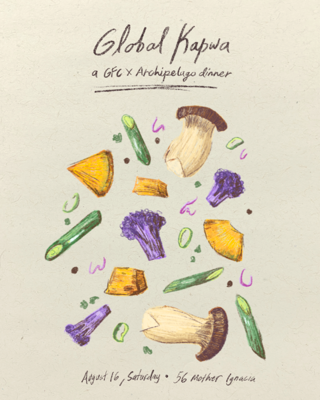 Global Kapwa: An Eight-course Menu Dinner (For Archipelago Supporters)